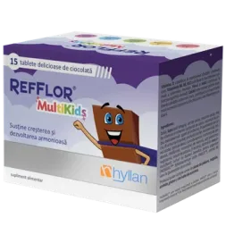 Refflor Multikids X 15 Tablete Cioco Refflor Multikids X 15 Tablete Cioco