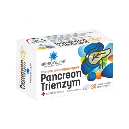 Pancreon Trienzym X 30Cps Gastro Helcor