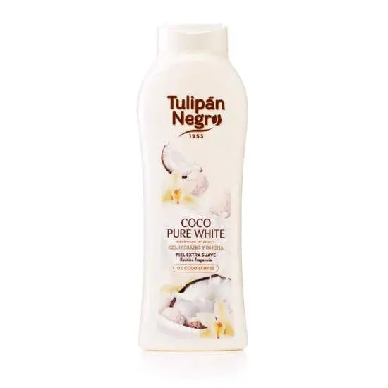 Tulipan Gel Dus Coco Pure White 650 Ml Tulipan Gel Dus Coco Pure White 650 Ml