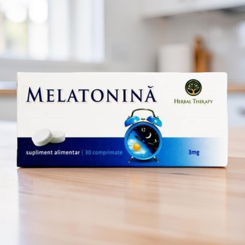 Melatonina 3 mg x 30 comprimate, Herbal Therapy