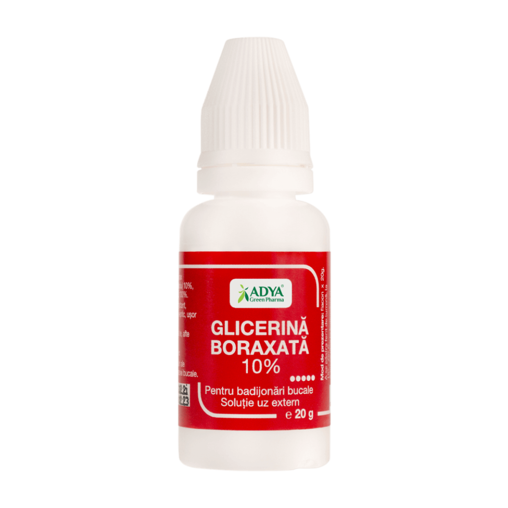 Glicerina Boraxata 10% 20 G Adya