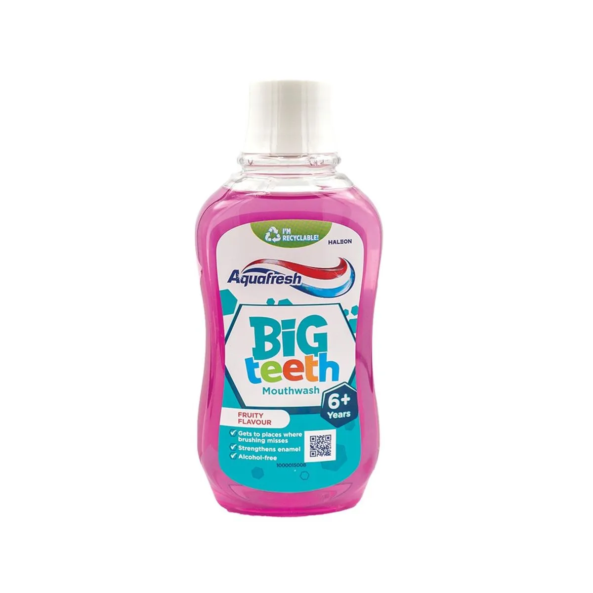 Aquafresh apa de gura 6 + fruity flavour x 300 ml