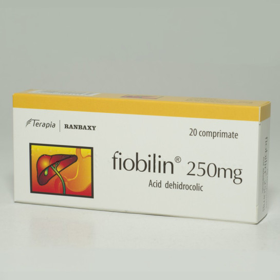 Fiobilin 250 mg x 20 tablete, Terapia