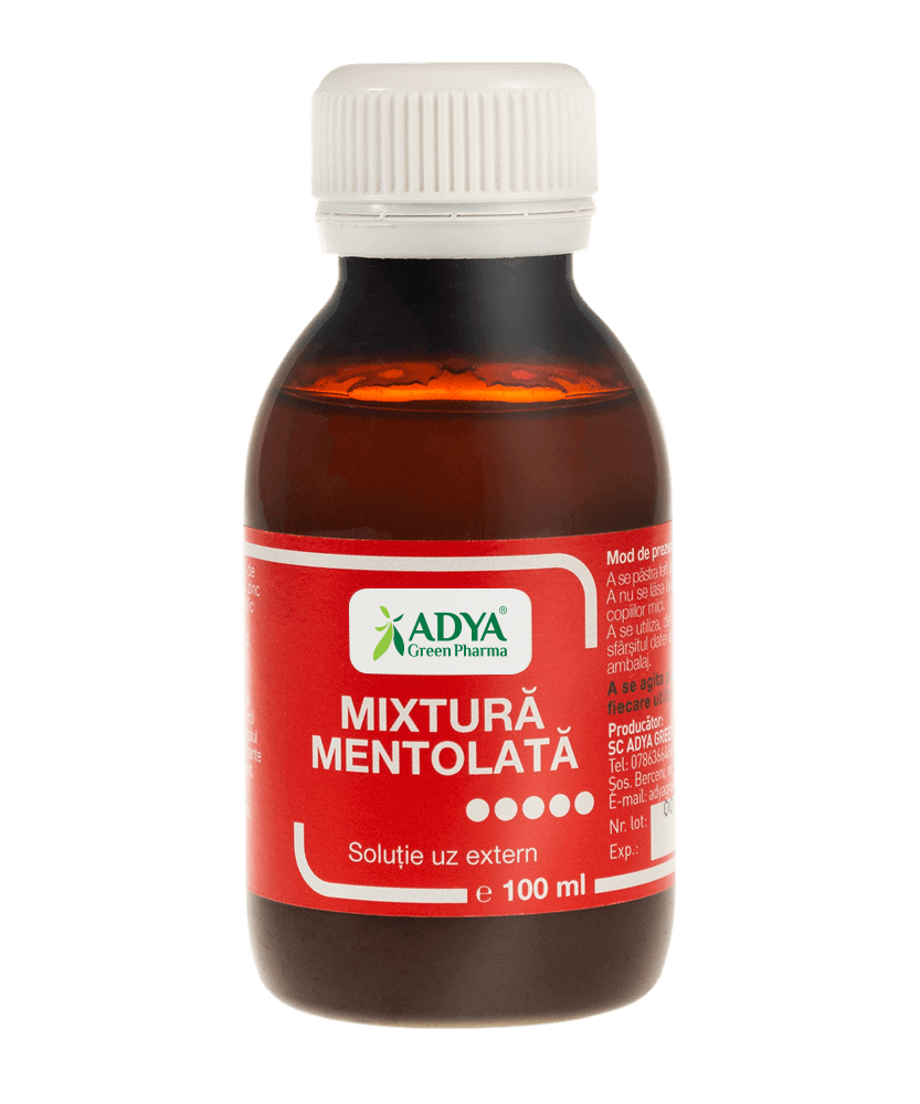 Mixtura Mentolata X 100 Ml Adya