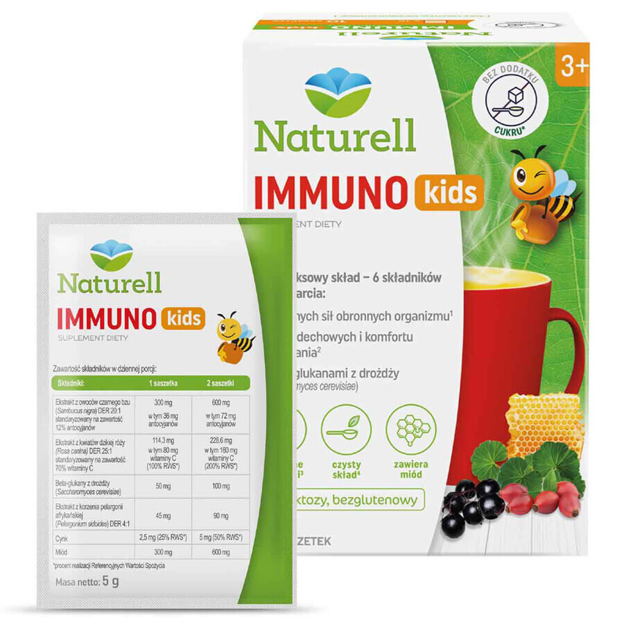 Naturell Immuno Kids x 10 plicuri
