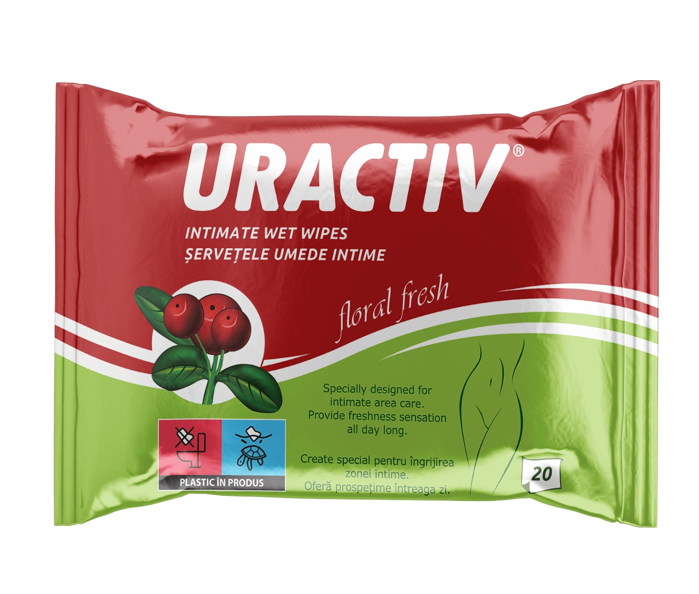 Uractiv Servetele Intime Umede