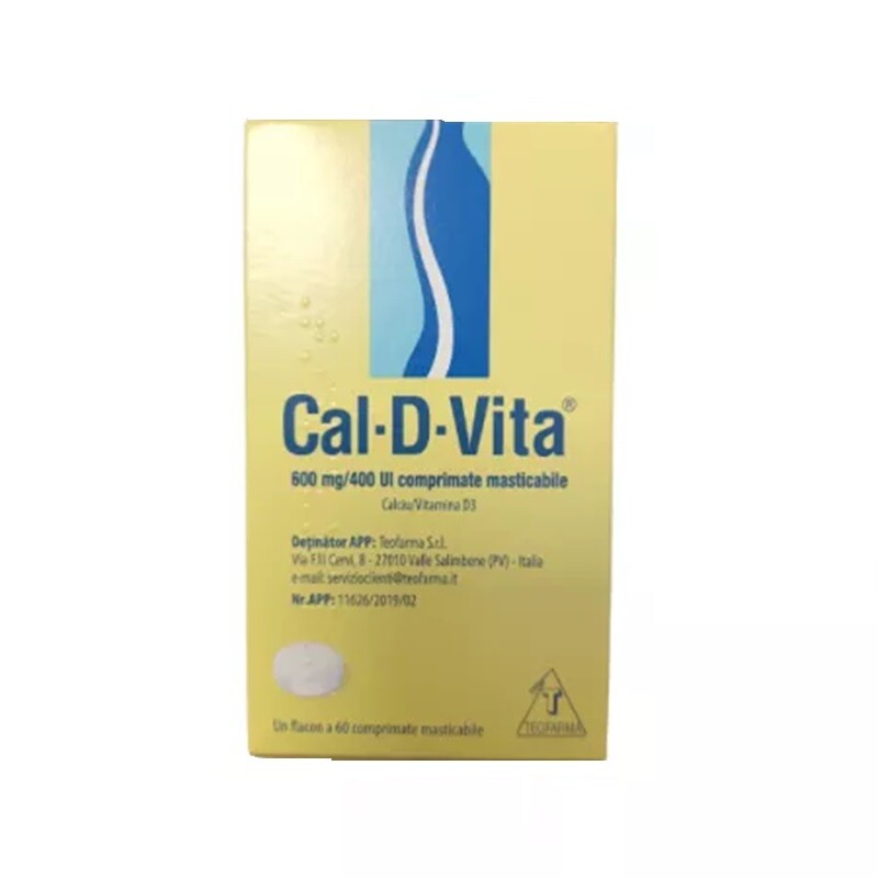 Cal-D-Vita x 60 comprimate