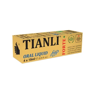 Tianli Forte+ Oral Liquid 4 flacoane x 10 ml