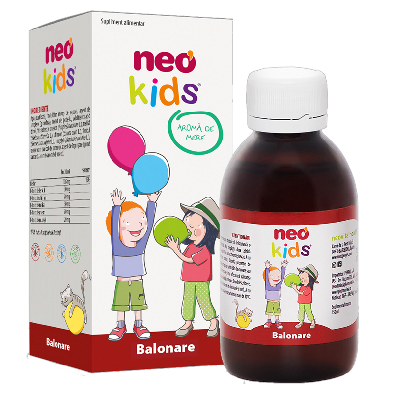 Neo Kids sirop balonare x 150 ml 