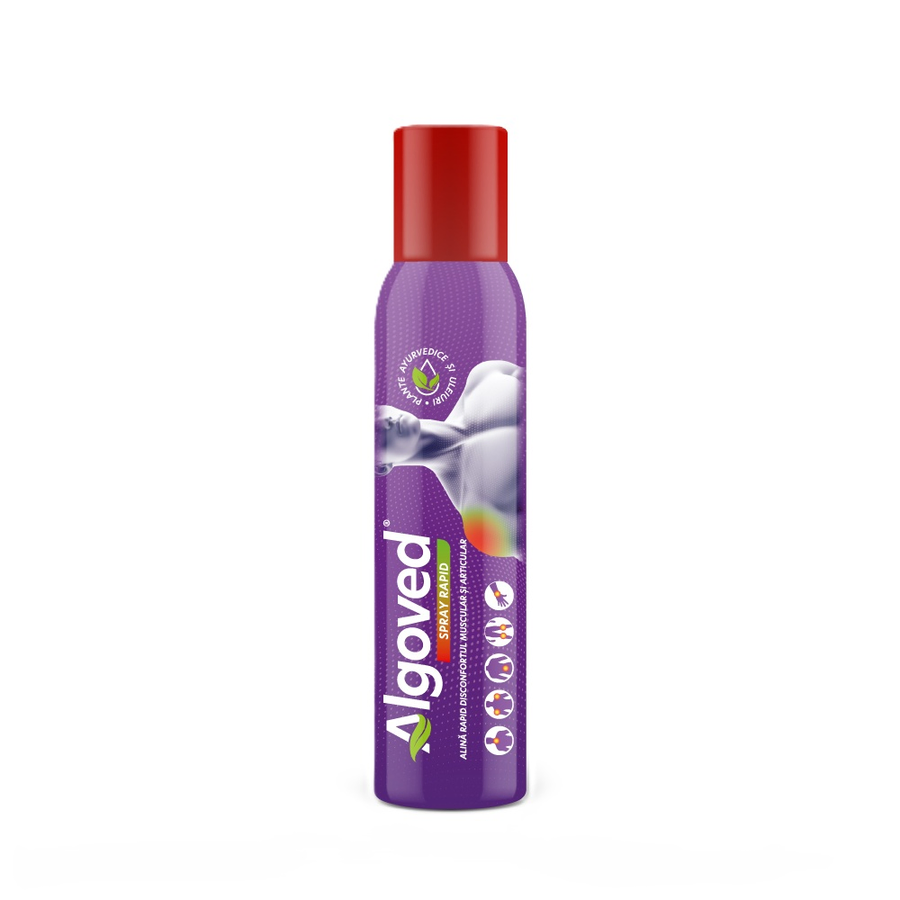 Algoved Spray Rapid Dureri Musculare si Articulare  100 ml