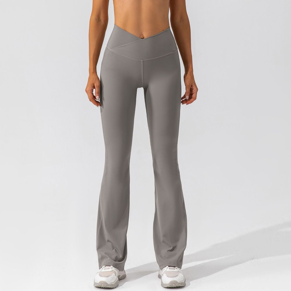 Colanti Flare Yoga, culoare Gri, marime S