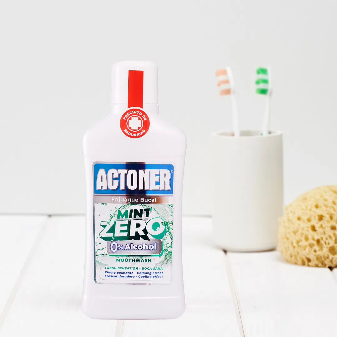 Actoner apa de gura Menta Zero x 500 ml Actoner apa de gura Menta Zero x 500 ml