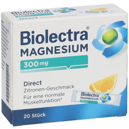 Biolectra Magneziu Direct Lemon 300 mg x 20 plicuri