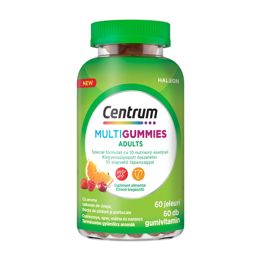 Centrum Multigummies adulti x 60 jeleuri