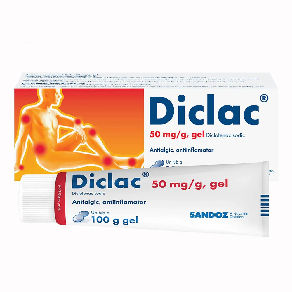 Diclac 50Mg/G-Gel 100G -Sandoz