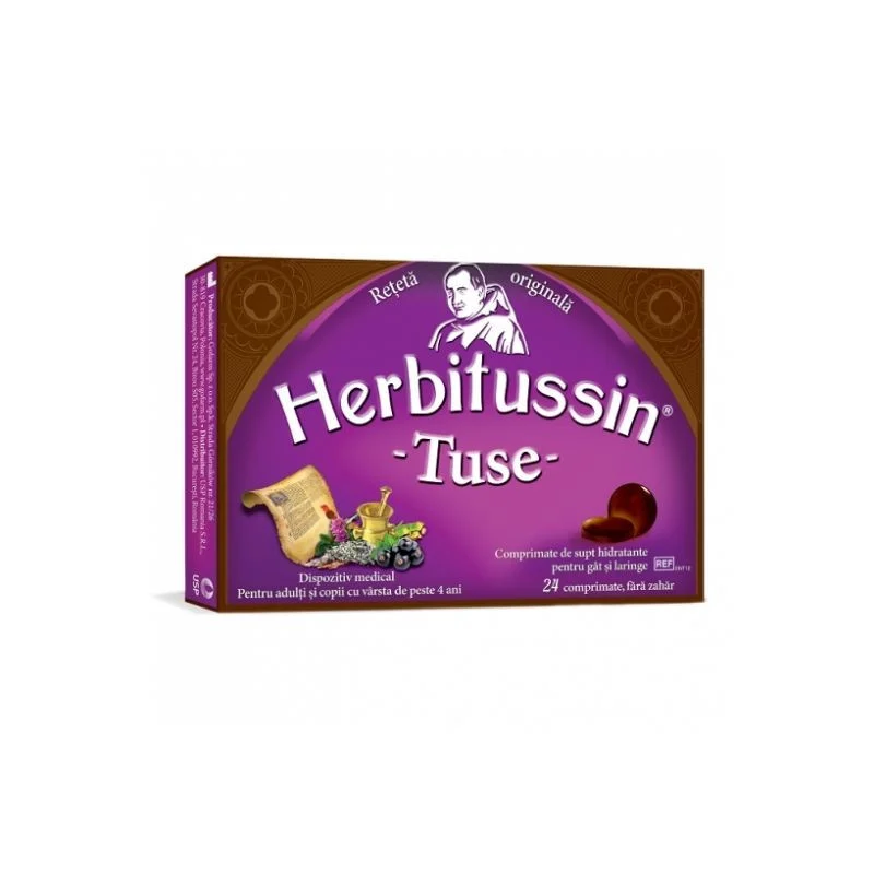 Herbitussin Tuse x 12 pastile