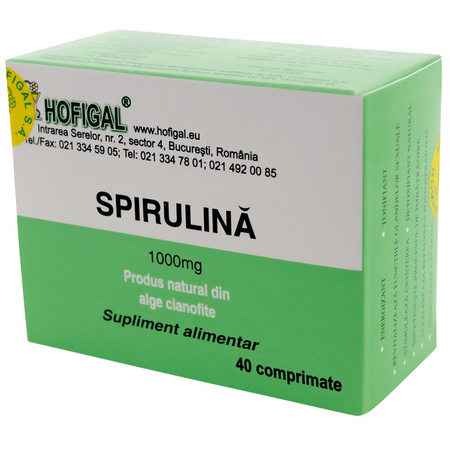 Hofigal Spirulina 1000Mg X 40Cp