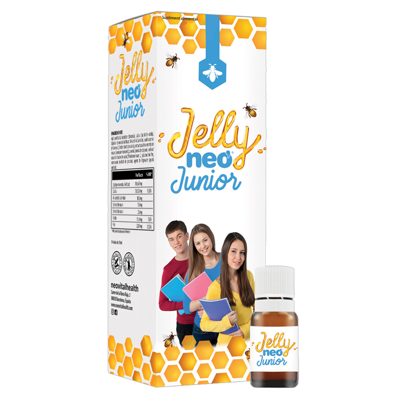 Jelly Neo Junior Ct X 14 Flacoane Buvabile 10 Ml Sol Orala