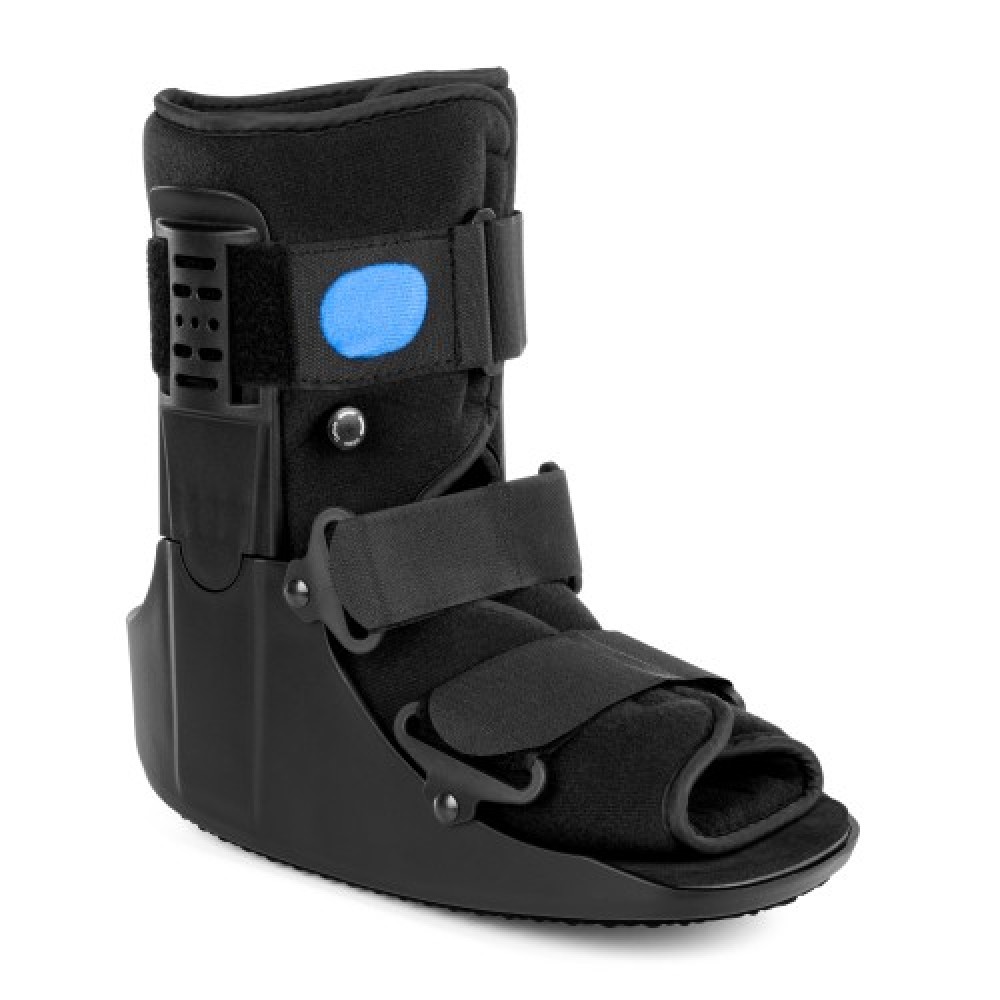 Orteza de plastic pentru glezna, walker, model scurt cu perne de aer