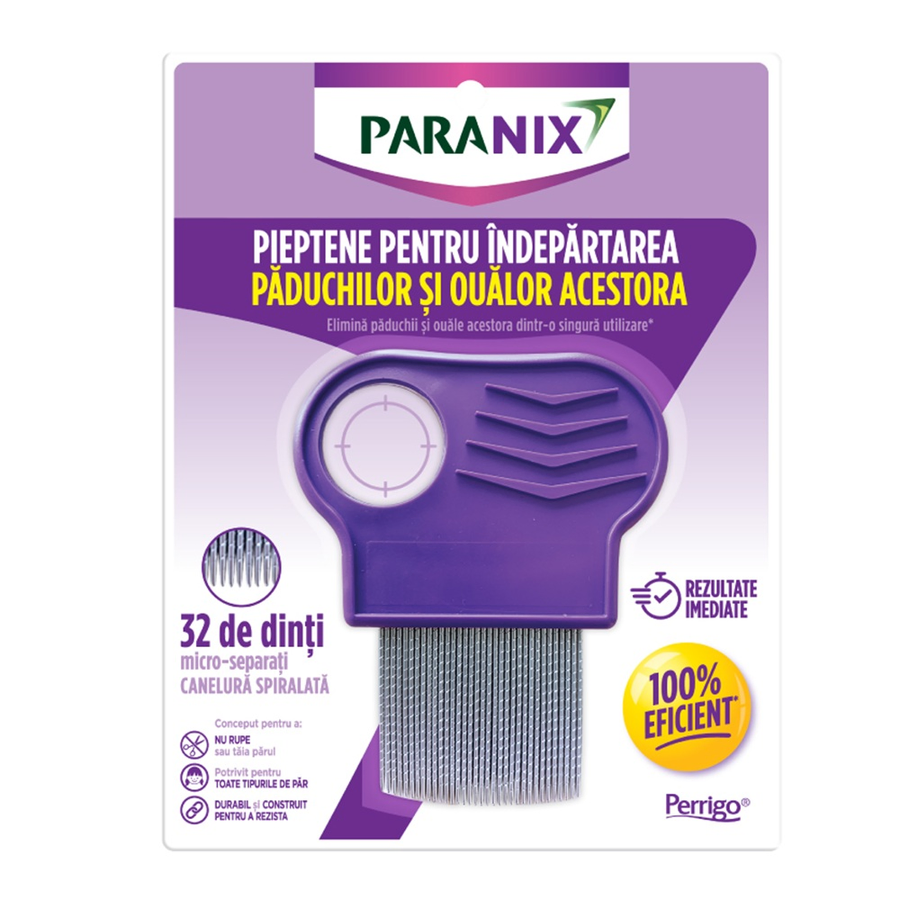 Paranix Pieptene Pentru Indepartarea Paduchilor Si Oualor
