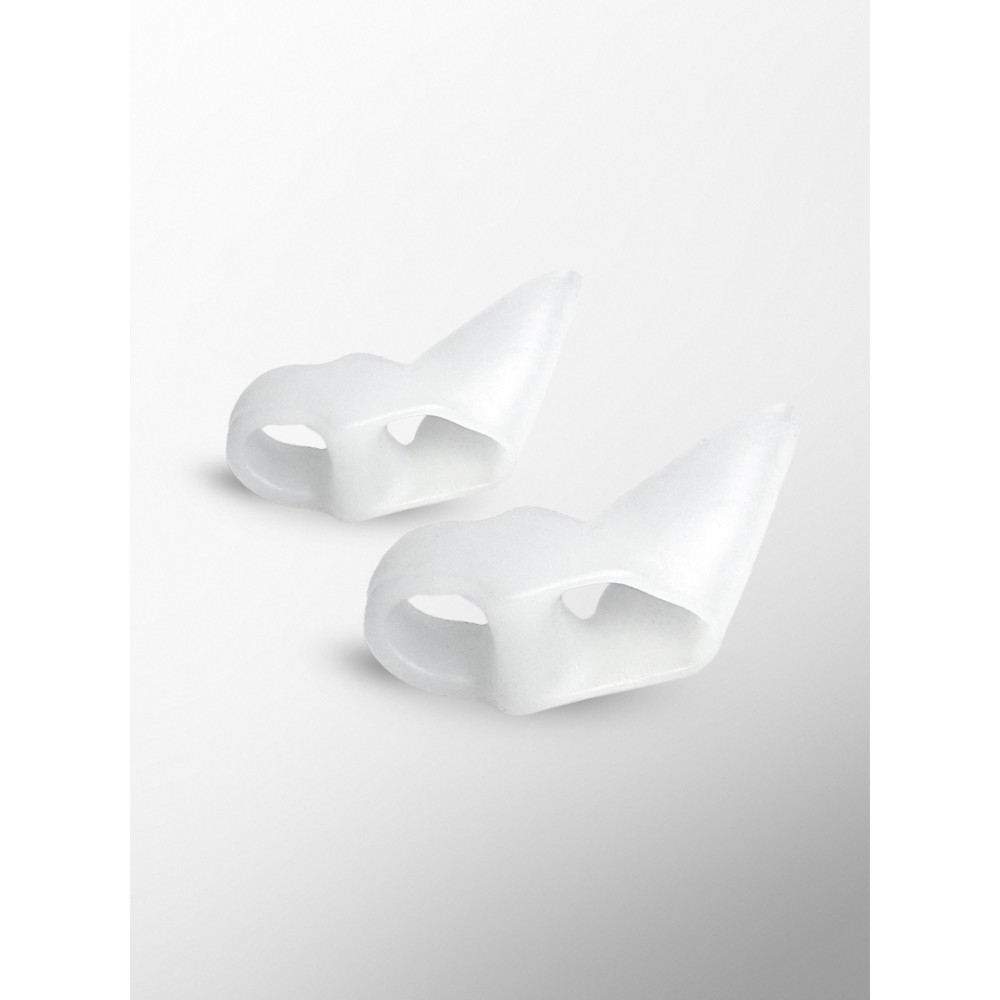 Set 2 protectii pentru monturi, separatoare pentru degete Hallux Protect Duo silicon, Orthoteh