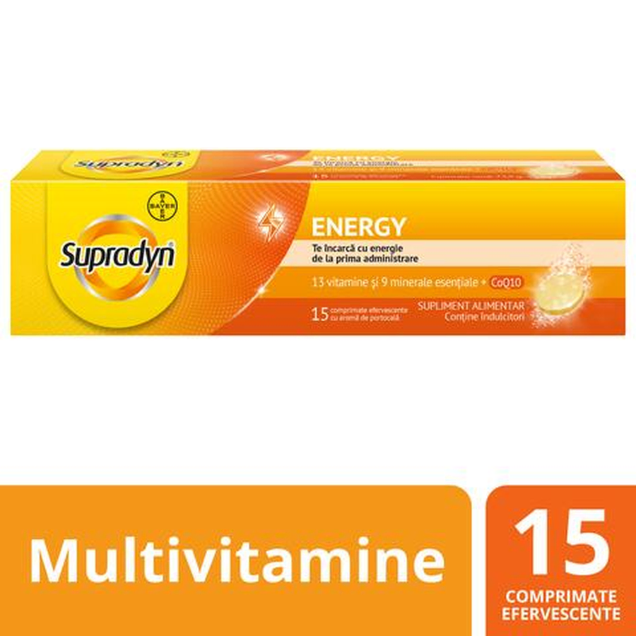 Supradyn Energy+ Coenzima Q10 X 15Cpr Eff