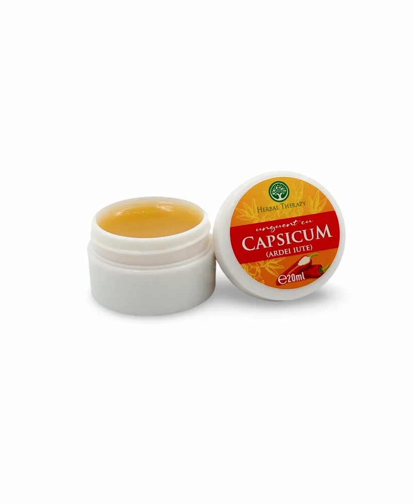 Unguent cu extract de capsicum x 20 ml, Herbal Therapy