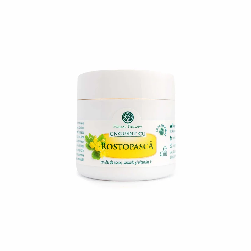 Unguent cu extract de Rostopasca si Ulei de Cocos x 40 ml, Herbal Therapy