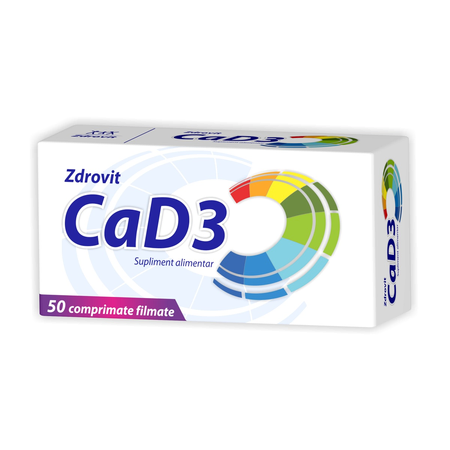 Zdrovit Calciu+Vit.D3 X 50Cp