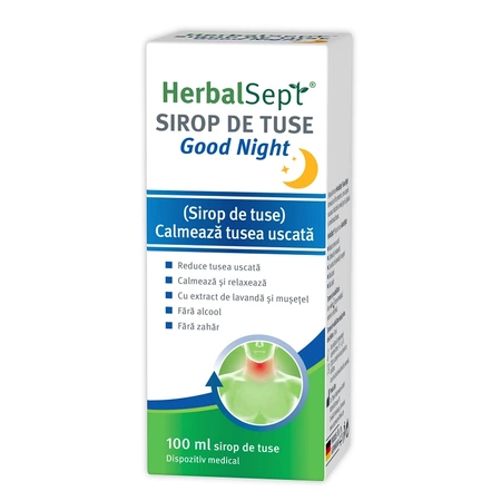 Zdrovit Herbalsept Good Night  sirop x 100 ml