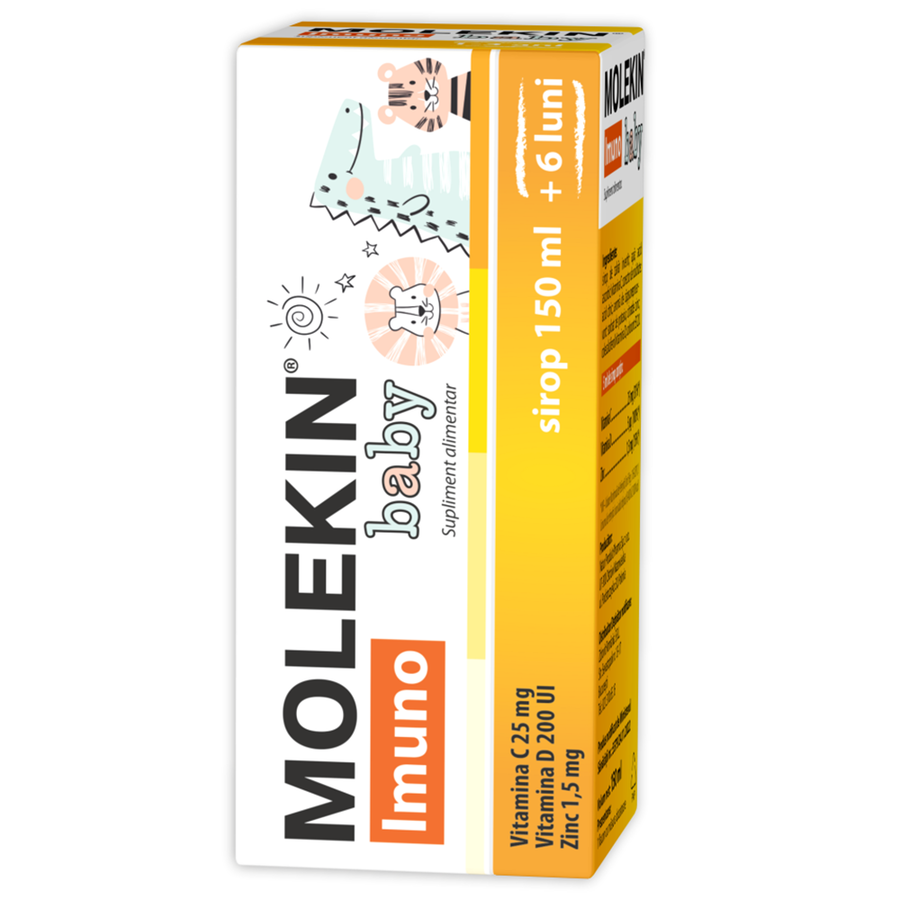 Zdrovit Molekin Imuno Baby Sirop 1-3 Ani X 150Ml