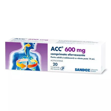 Acc Long 600 Mg X 20 Cpr Eff