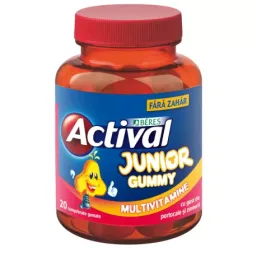 Actival Junior Gummy x 20 comprimate gumate, Beres Actival Junior Gummy x 20 comprimate gumate, Beres