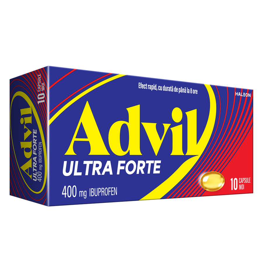 Advil Ultra Forte 400Mg X 10Cps.Moi