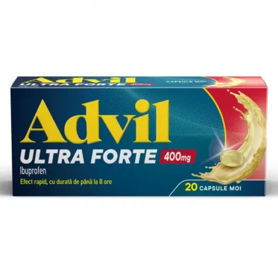 Advil Ultra Forte 400 mg x 20 capsule moi