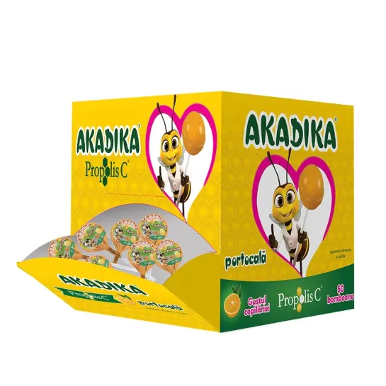 Akadika Propolic C portocala x 50 acadele Akadika Propolic C portocala x 50 acadele