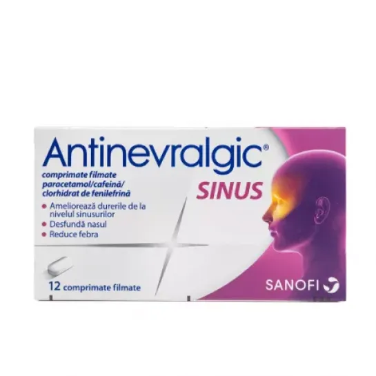 Antinevralgic Sinus x 12 comprimate filmate