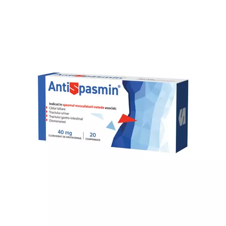 Antispasmin 40mg x 20cpr Biofarm