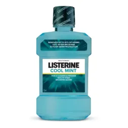 Listerine apa de gura Cool Mint x 1000 ml  Listerine apa de gura Cool Mint x 1000 ml
