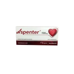 Aspenter 100 mg x 28 comprimate gastrorezistente Aspenter 100 mg x 28 comprimate gastrorezistente