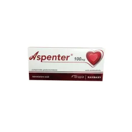 Aspenter 100 mg x 28 comprimate gastrorezistente Aspenter 100 mg x 28 comprimate gastrorezistente