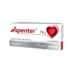 Aspenter 75 mg x 28 comprimate filmate Aspenter 75 mg x 28 comprimate filmate