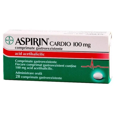 Aspirin Cardio 100Mg * 28 Cpr