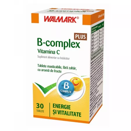 Walmark B-Complex + Vitamina C x 30 tablete