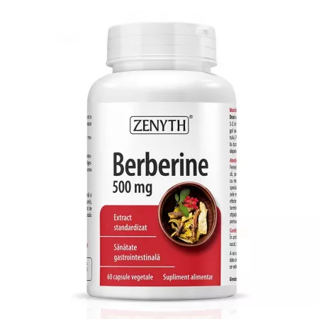 Zenyth Berberine 500 Mg X 60 Cps