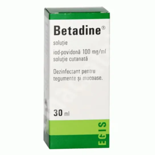 Betadine solutie 10% x 30 ml