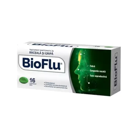Bioflu x 16 capsule, Biofarm
