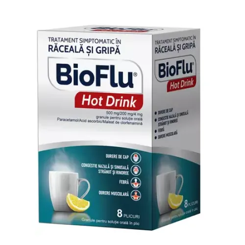 Bioflu Hot Drink x 8 Plic