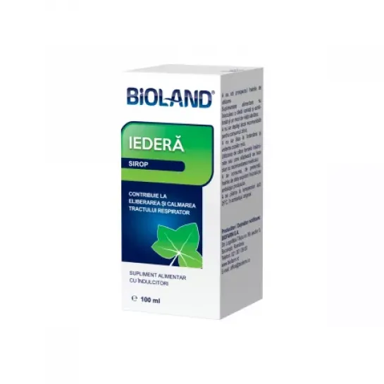 Bioflu Iedera sirop x 100 ml, Biofarm