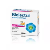 Biolectra Magneziu Direct Portocala 300 mg x 20 plicuri
